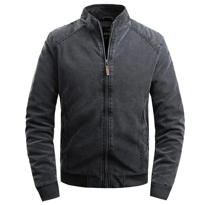 Jaqueta Masculina Casual Bonzzano BZ091 em fundo neutro, destacando seu design moderno e elegante.
