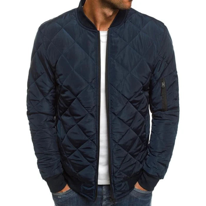 Jaqueta Masculina de Inverno Bonzzano BZ111 com forro térmico e design elegante.