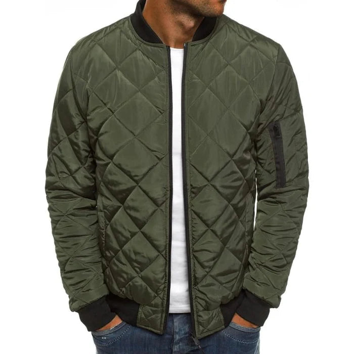 Jaqueta Masculina de Inverno Bonzzano BZ111 com forro térmico e design elegante.