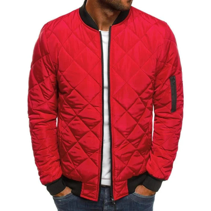 Jaqueta Masculina de Inverno Bonzzano BZ111 com forro térmico e design elegante.