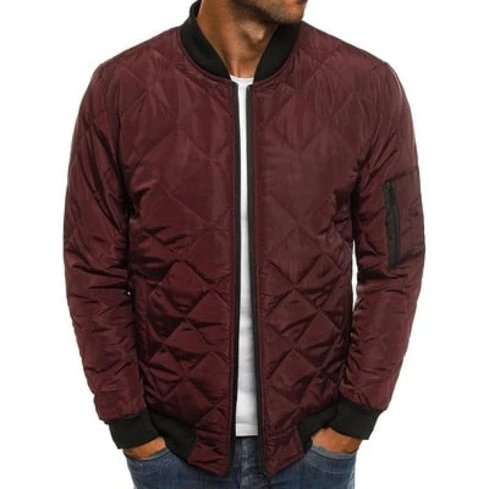 Jaqueta Masculina de Inverno Bonzzano BZ111 com forro térmico e design elegante.