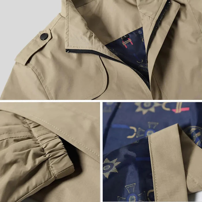 Jaqueta Masculina Forrada Bonzzano BZ147 em poliéster resistente