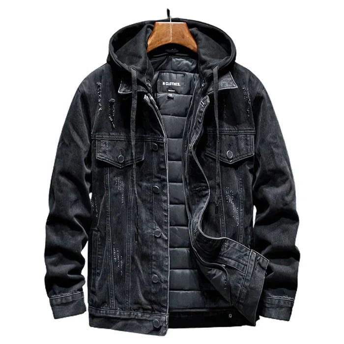 Jaqueta Masculina Jeans Bonzzano BZ099 com design moderno e funcional