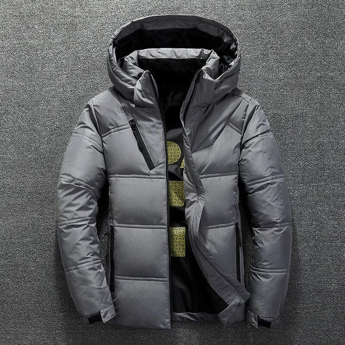 Jaqueta Masculina Puffer Bonzzano BZ161 em poliéster com forro acolchoado.