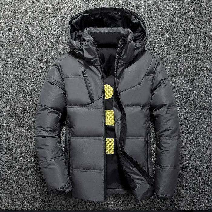 Jaqueta Masculina Puffer Bonzzano BZ161 em poliéster com forro acolchoado.