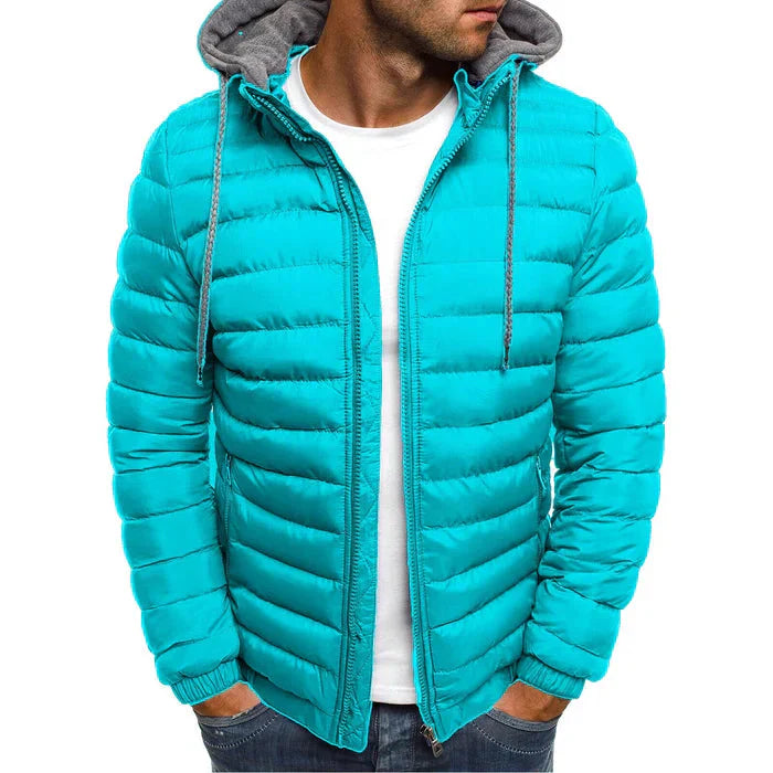 Jaqueta Masculina Puffer Bonzzano BZ108 com design moderno e funcional.