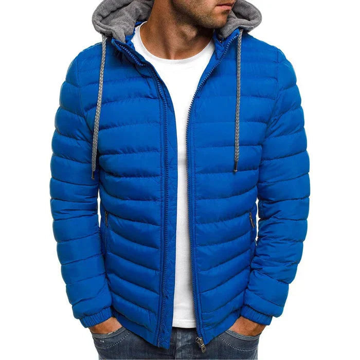 Jaqueta Masculina Puffer Bonzzano BZ108 com design moderno e funcional.