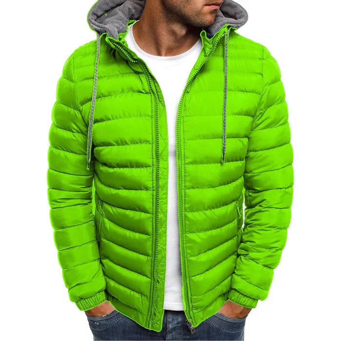 Jaqueta Masculina Puffer Bonzzano BZ108 com design moderno e funcional.