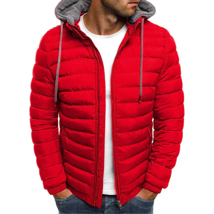 Jaqueta Masculina Puffer Bonzzano BZ108 com design moderno e funcional.
