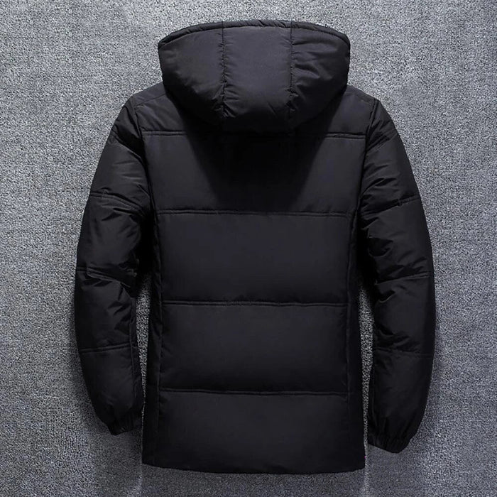 Jaqueta Masculina Puffer Bonzzano BZ161 em poliéster com forro acolchoado.