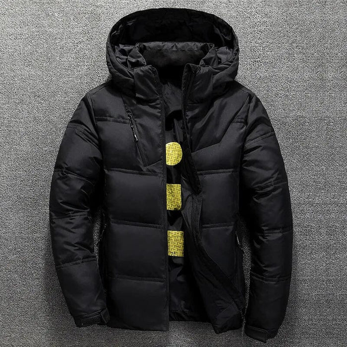 Jaqueta Masculina Puffer Bonzzano BZ161 em poliéster com forro acolchoado.