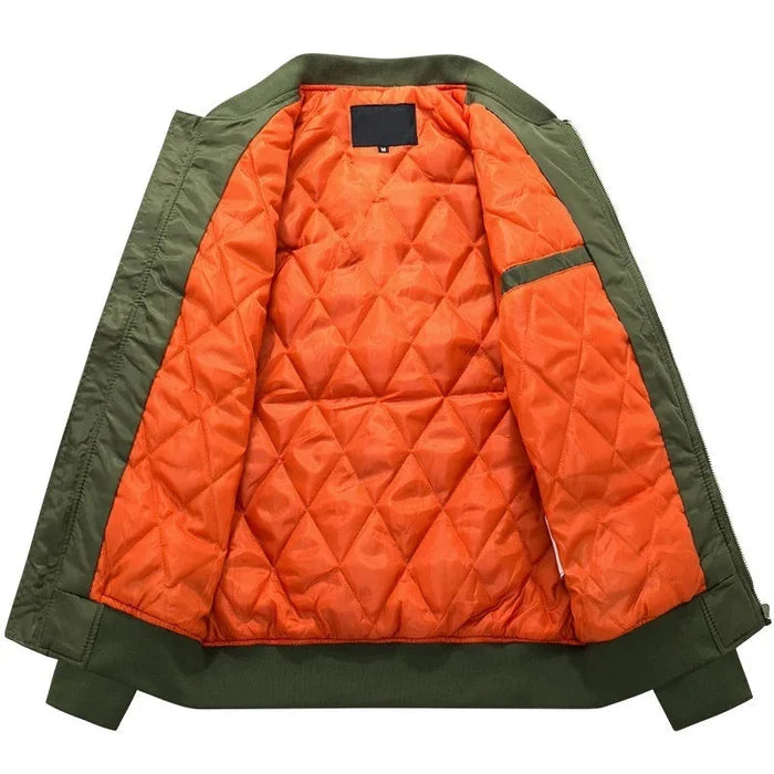 Jaqueta Masculina Bonzzano BZ146 em tecido premium, ideal para o frio.