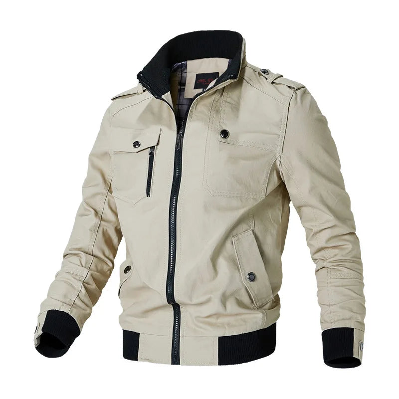 Jaqueta Motociclista Masculina Bonzzano BZ170 em preto com design esportivo.
