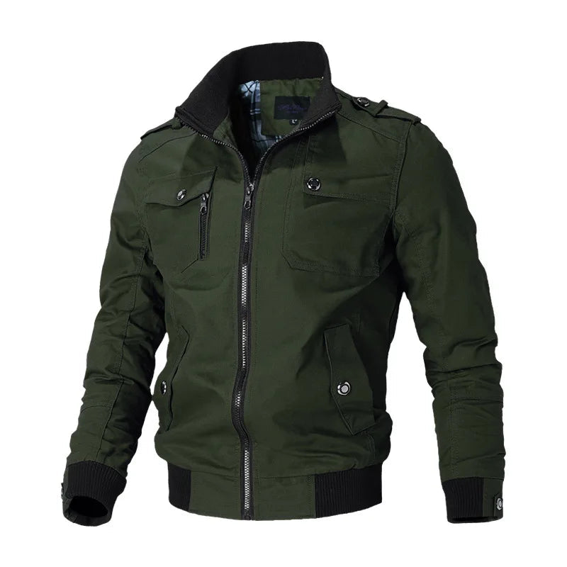 Jaqueta Motociclista Masculina Bonzzano BZ170 em preto com design esportivo.