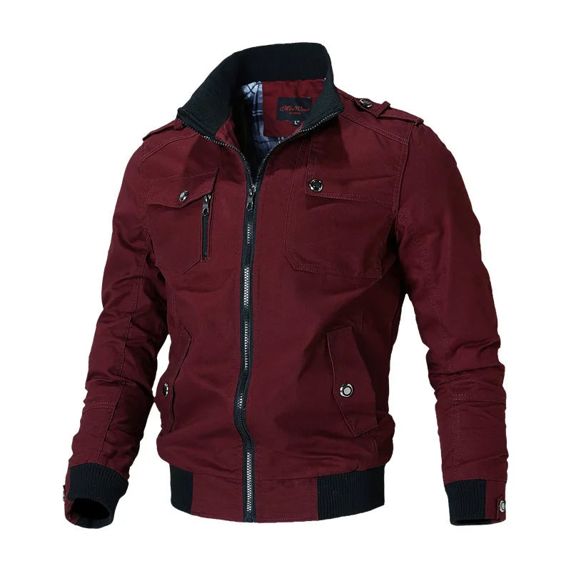 Jaqueta Motociclista Masculina Bonzzano BZ170 em preto com design esportivo.