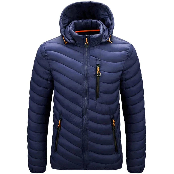 Jaqueta Puffer Masculina Bonzzano BZ090, ideal para frio intenso.