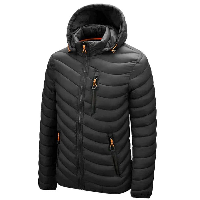 Jaqueta Puffer Masculina Bonzzano BZ090, ideal para frio intenso.