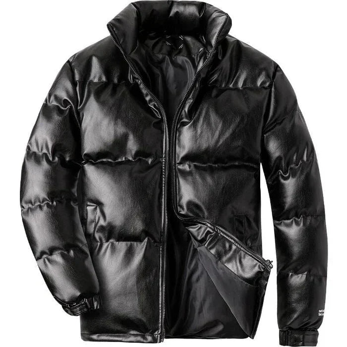 Jaqueta Puffer Masculina Bonzzano BZ102 em tecido acolchoado e design moderno.
