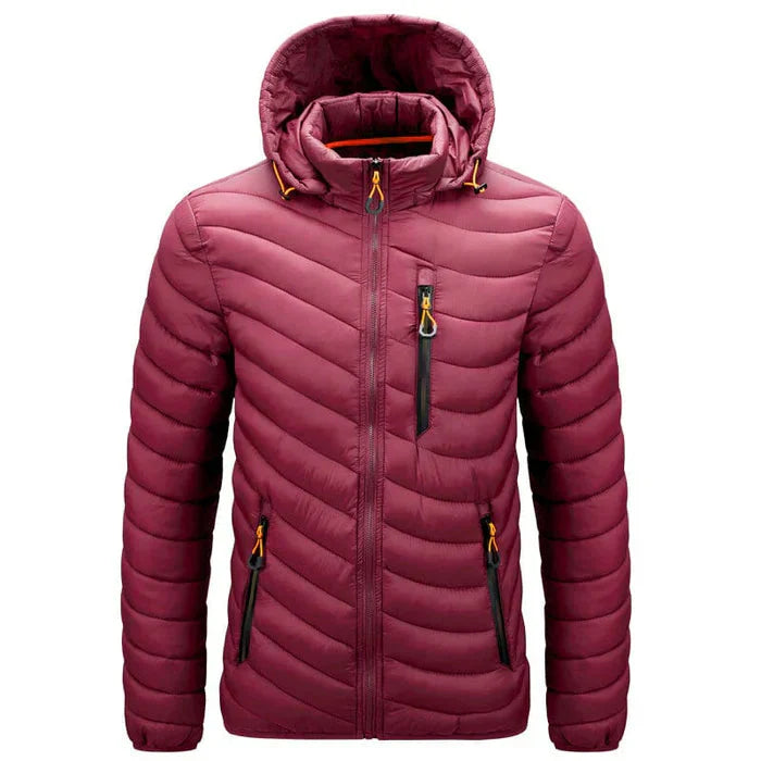 Jaqueta Puffer Masculina Bonzzano BZ090, ideal para frio intenso.
