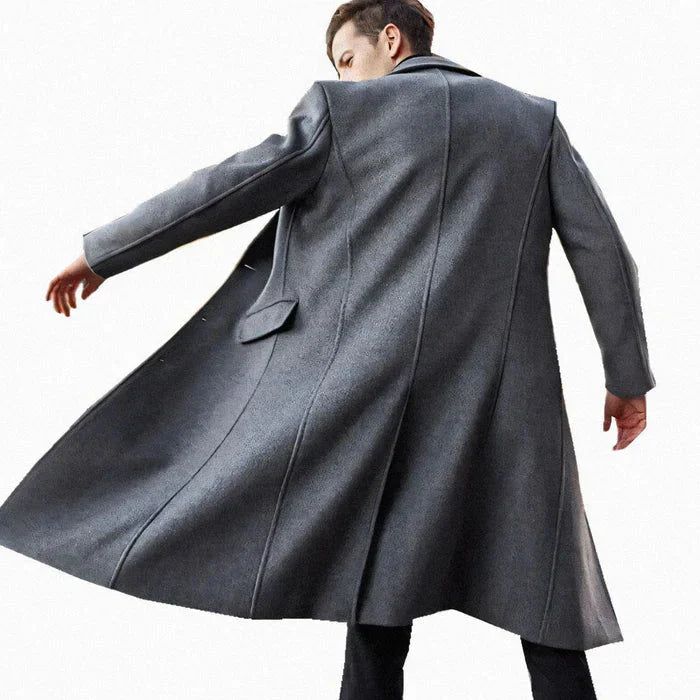 Sobretudo Masculino Bonzzano BZ207 em lã, elegante e confortável.