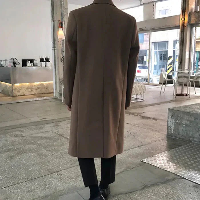 Sobretudo Masculino Bonzzano BZ217 em lã, elegante e confortável.
