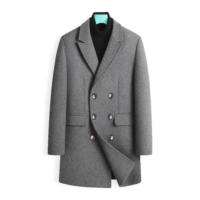 Sobretudo Masculino em Lã Bonzzano BZ236 com design sofisticado e proteção térmica.