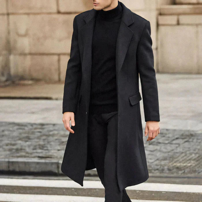 Sobretudo Masculino Bonzzano BZ207 em lã, elegante e confortável.