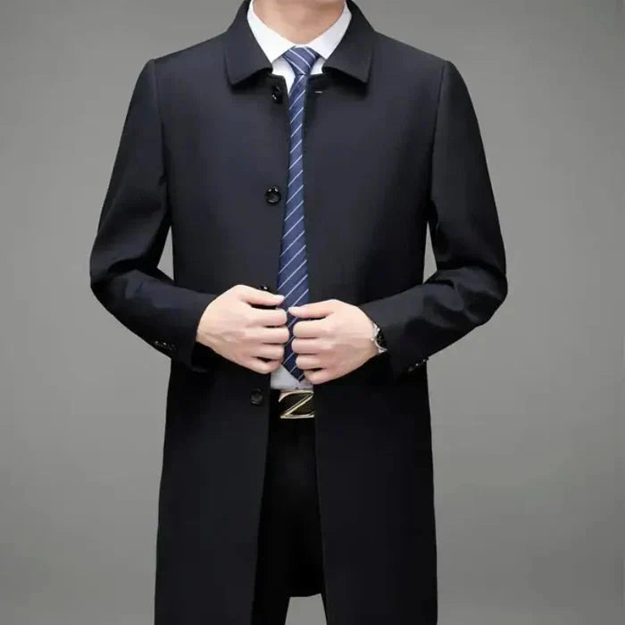 Sobretudo Masculino Executivo em Lã Bonzzano BZ237, elegante e funcional.
