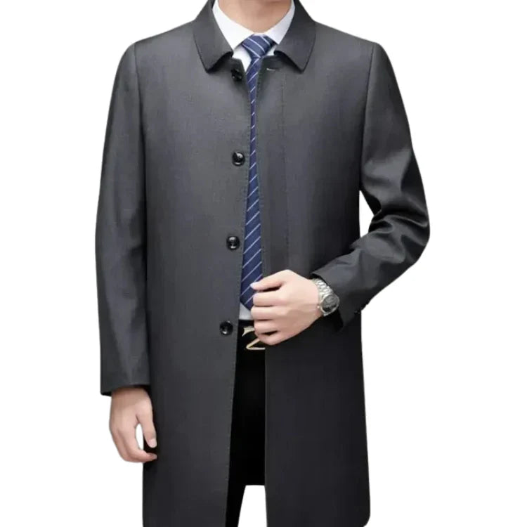 Sobretudo Masculino Executivo em Lã Bonzzano BZ237, elegante e funcional.