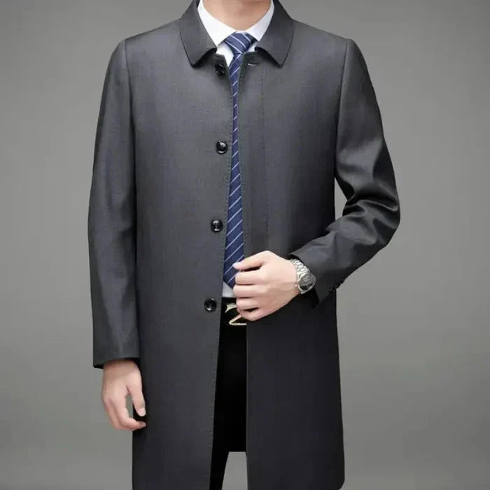 Sobretudo Masculino Executivo em Lã Bonzzano BZ237, elegante e funcional.