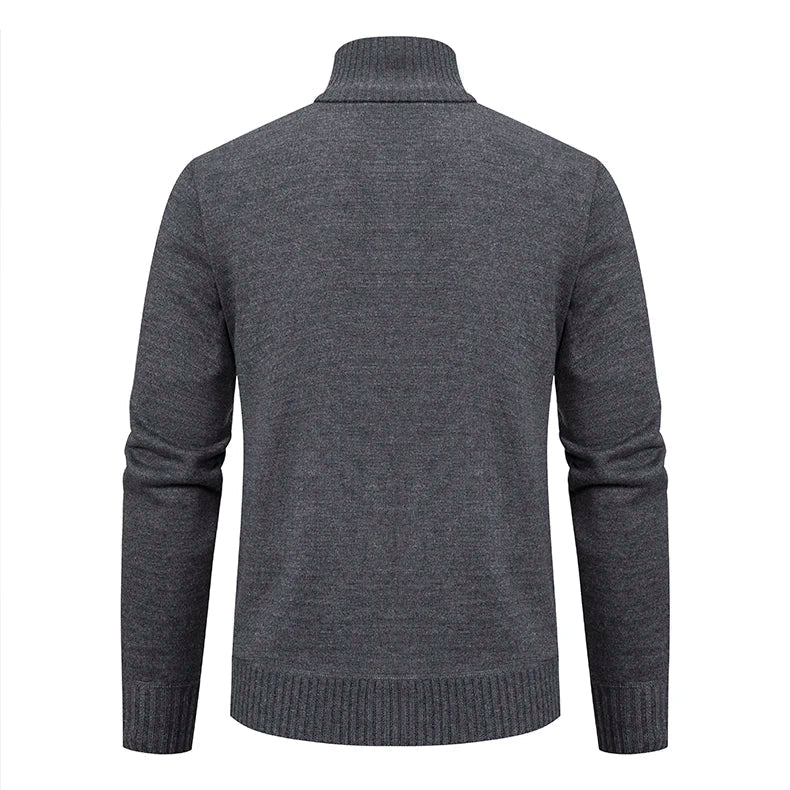 Suéter Masculino Bonzzano BZ174 em tecido premium com modelagem slim fit.