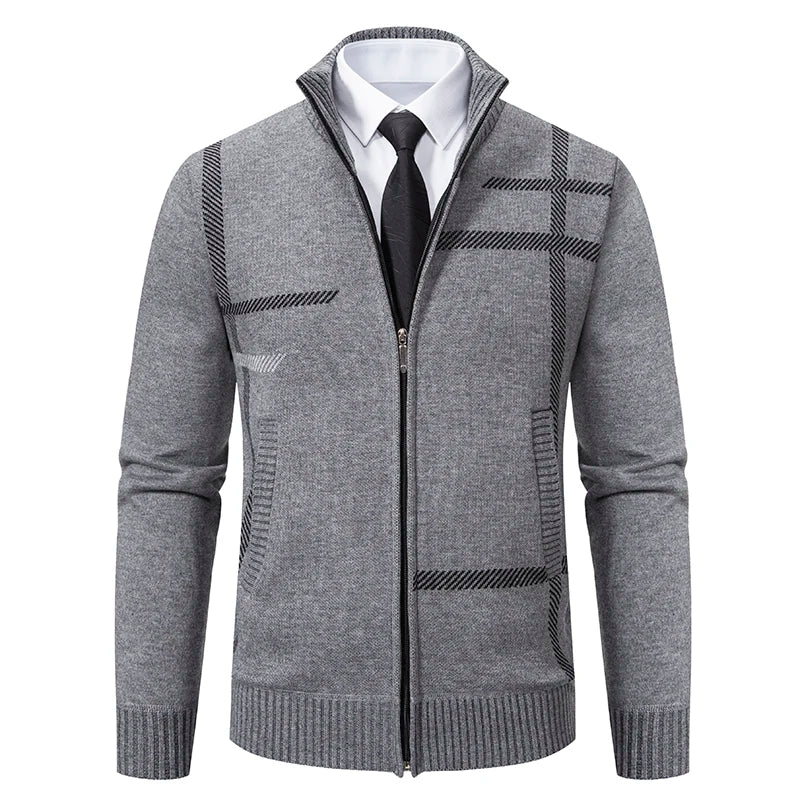 Suéter Masculino Bonzzano BZ174 em tecido premium com modelagem slim fit.