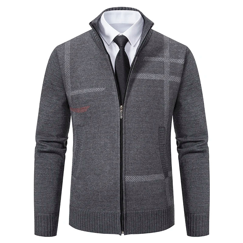 Suéter Masculino Bonzzano BZ174 em tecido premium com modelagem slim fit.