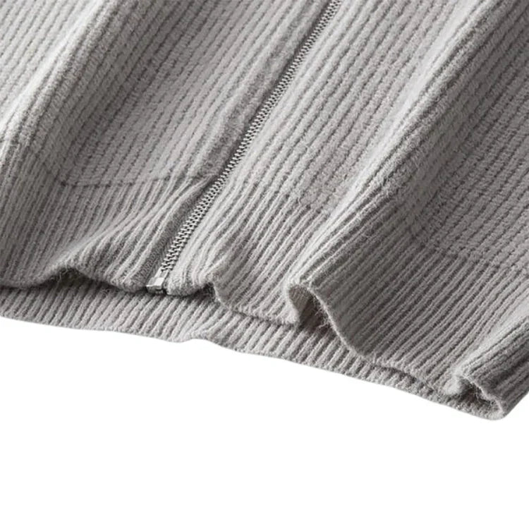 Suéter Masculino Bonzzano BZ020 com zíper, ideal para todas as ocasiões.