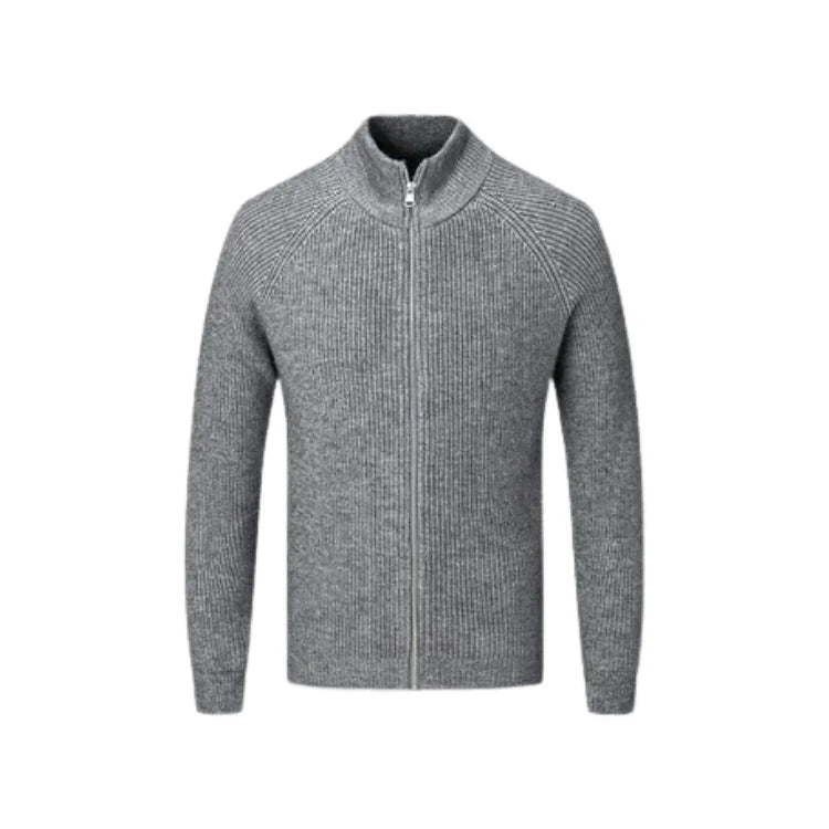 Suéter Masculino Bonzzano BZ020 com zíper, ideal para todas as ocasiões.