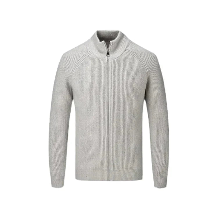 Suéter Masculino Bonzzano BZ020 com zíper, ideal para todas as ocasiões.