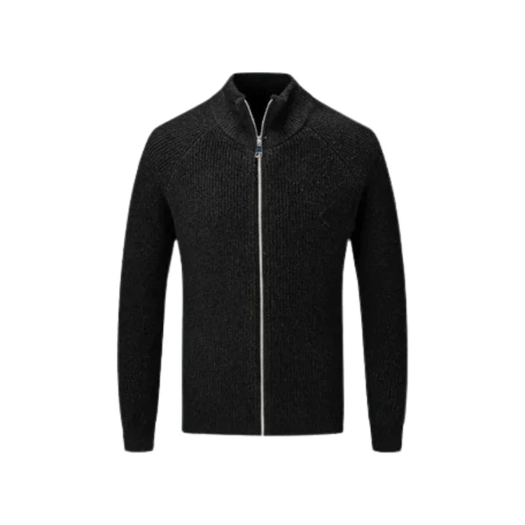 Suéter Masculino Bonzzano BZ020 com zíper, ideal para todas as ocasiões.