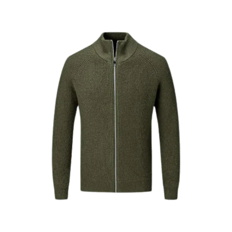 Suéter Masculino Bonzzano BZ020 com zíper, ideal para todas as ocasiões.