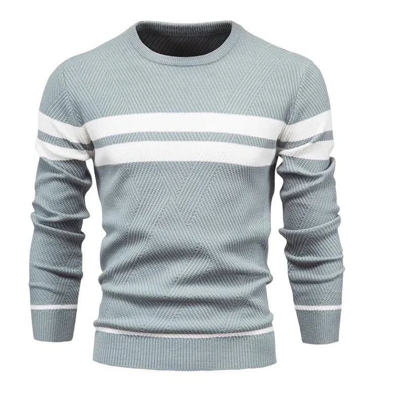 Suéter Masculino Bonzzano BZ176 em lã premium, elegante e confortável.
