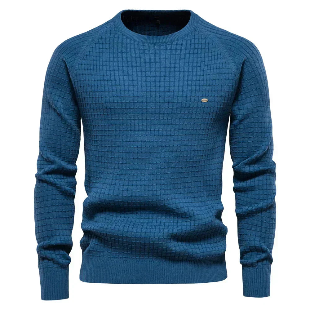 Suéter Masculino Bonzzano BZ171 em lã premium, elegante e versátil.