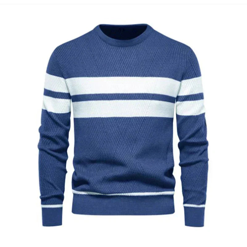 Suéter Masculino Bonzzano BZ176 em lã premium, elegante e confortável.