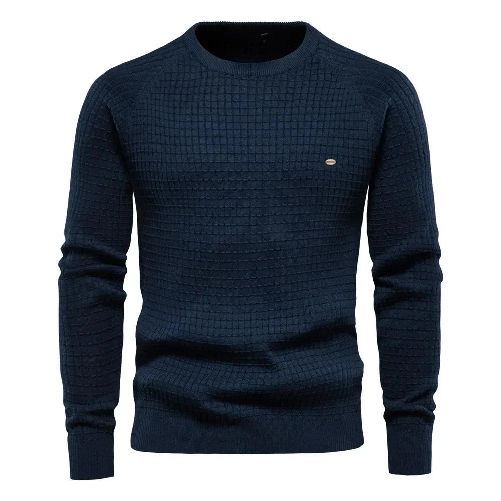 Suéter Masculino Bonzzano BZ171 em lã premium, elegante e versátil.