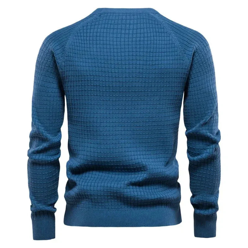 Suéter Masculino Bonzzano BZ171 em lã premium, elegante e versátil.