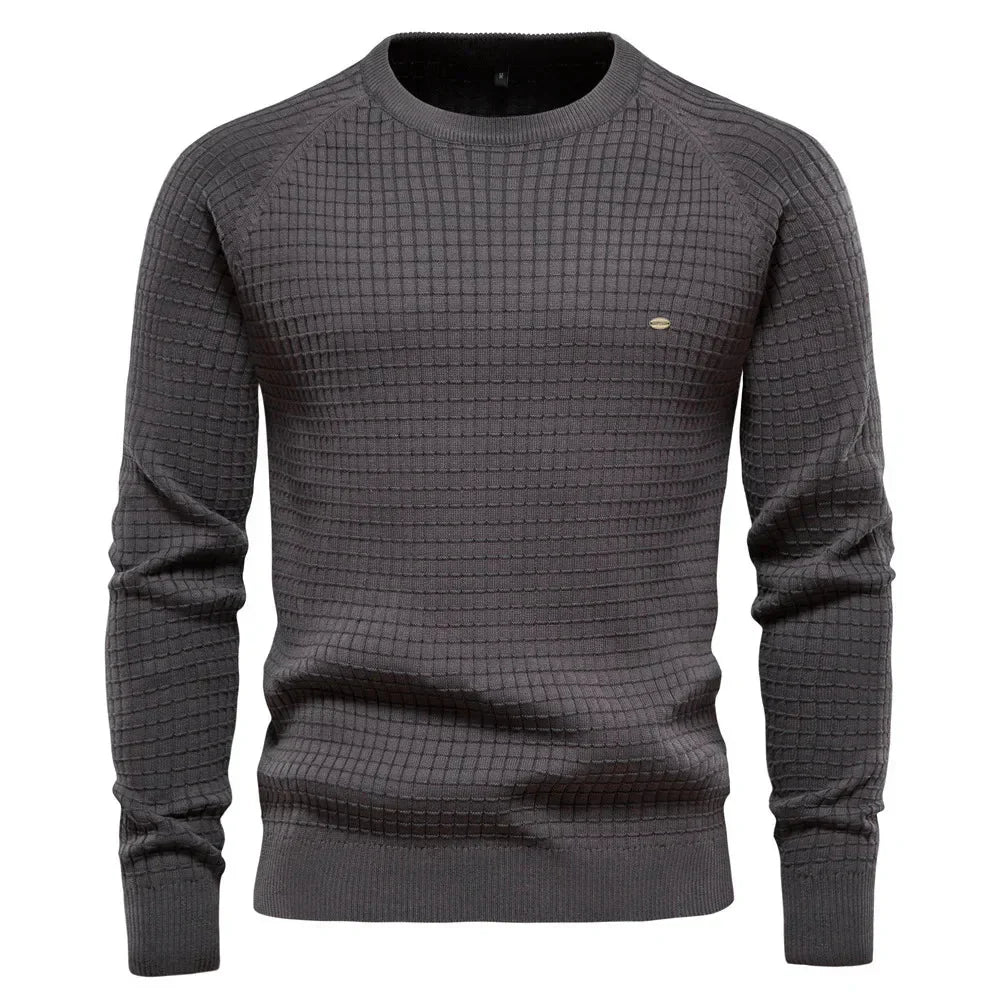 Suéter Masculino Bonzzano BZ171 em lã premium, elegante e versátil.