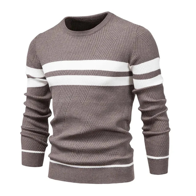 Suéter Masculino Bonzzano BZ176 em lã premium, elegante e confortável.