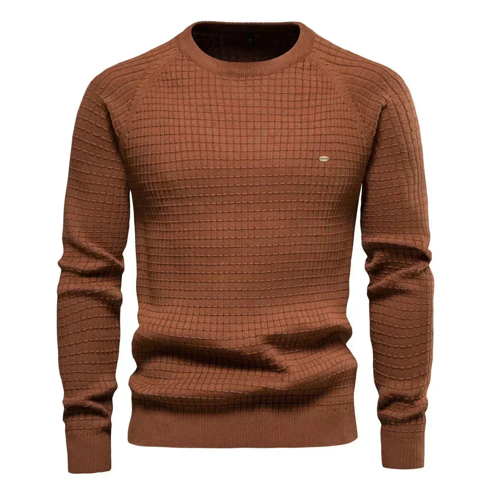 Suéter Masculino Bonzzano BZ171 em lã premium, elegante e versátil.