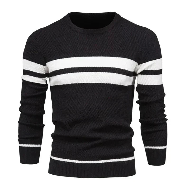 Suéter Masculino Bonzzano BZ176 em lã premium, elegante e confortável.