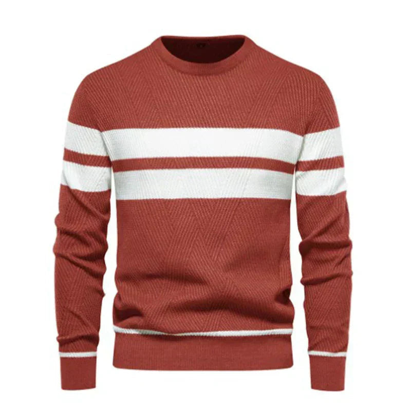Suéter Masculino Bonzzano BZ176 em lã premium, elegante e confortável.