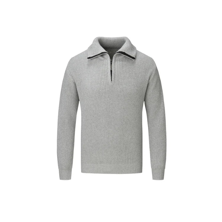 Suéter Masculino Bonzzano BZ019 em tricot premium, elegante e versátil.