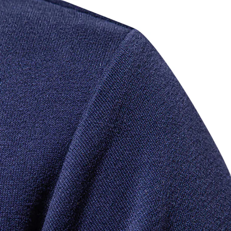 Suéter Masculino Gola Polo Bonzzano BZ021 em tecido premium e design elegante.